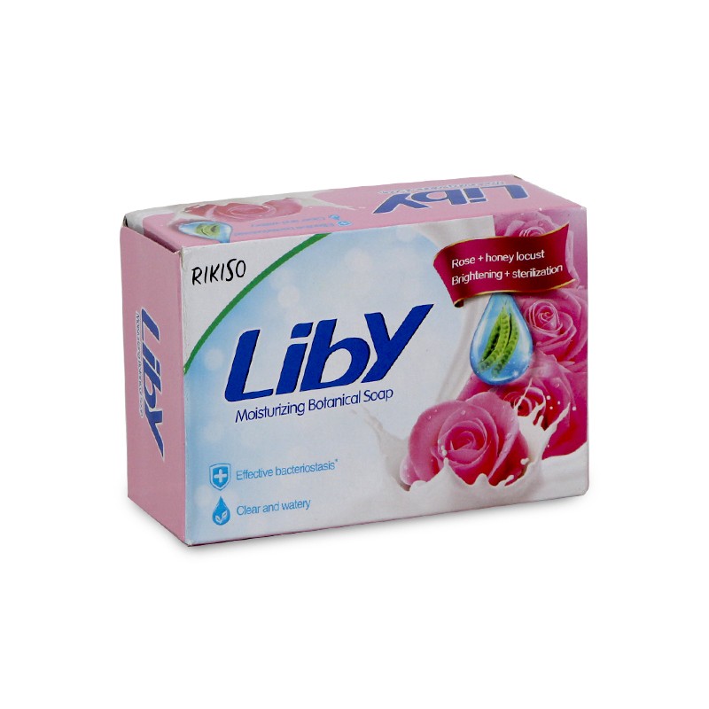 Liby Moisturizing Botanical Rose & Honey Locust Soap 100g