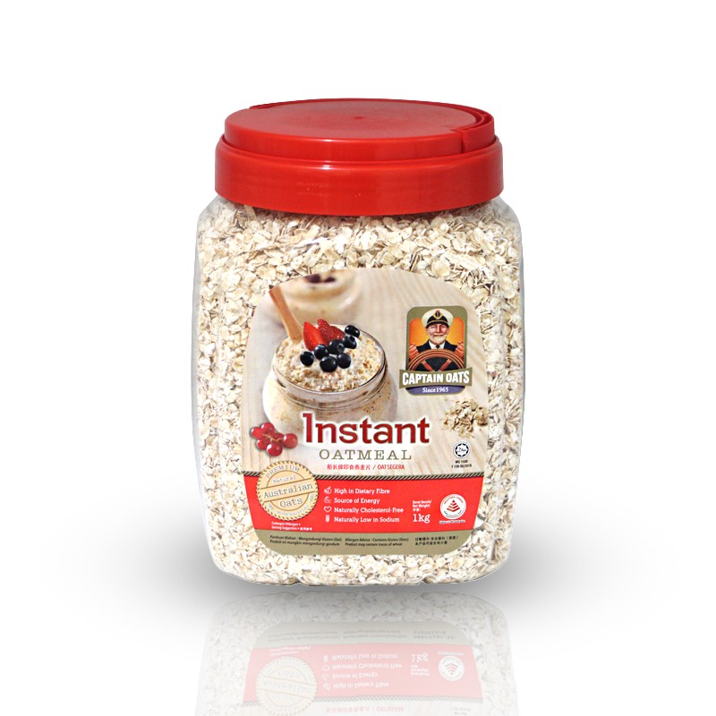 Captain Oats Instant Oatmeal 1Kg