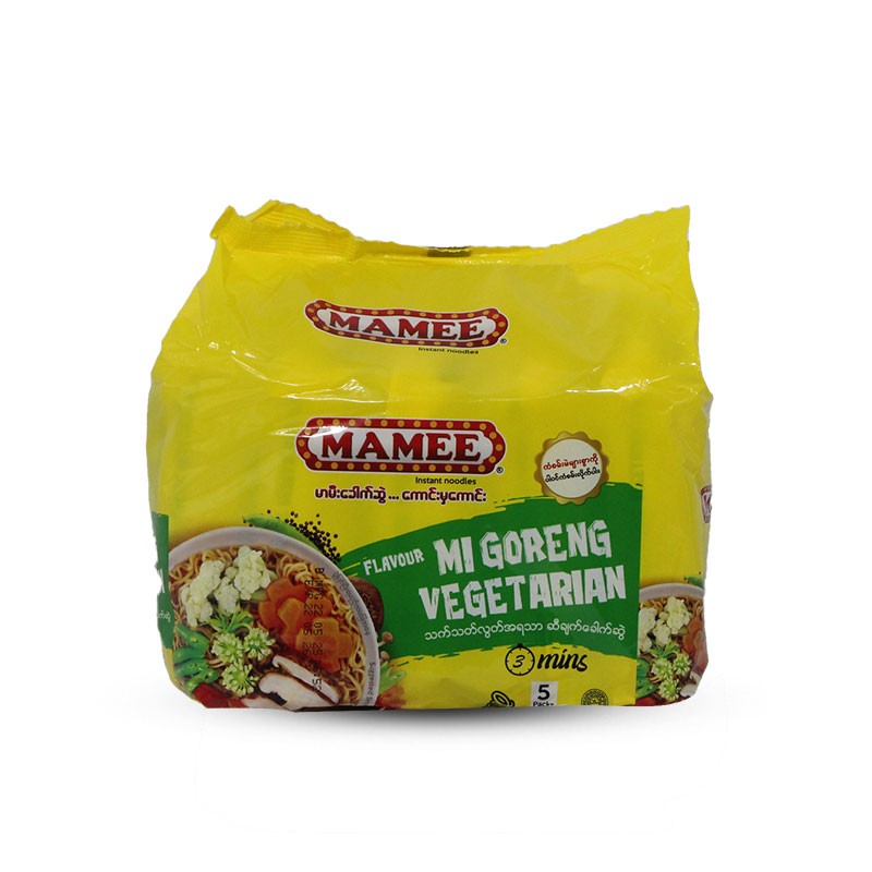 Mamee Mi Goreng Vegetarian Flavour Instant Noodle 5pcs