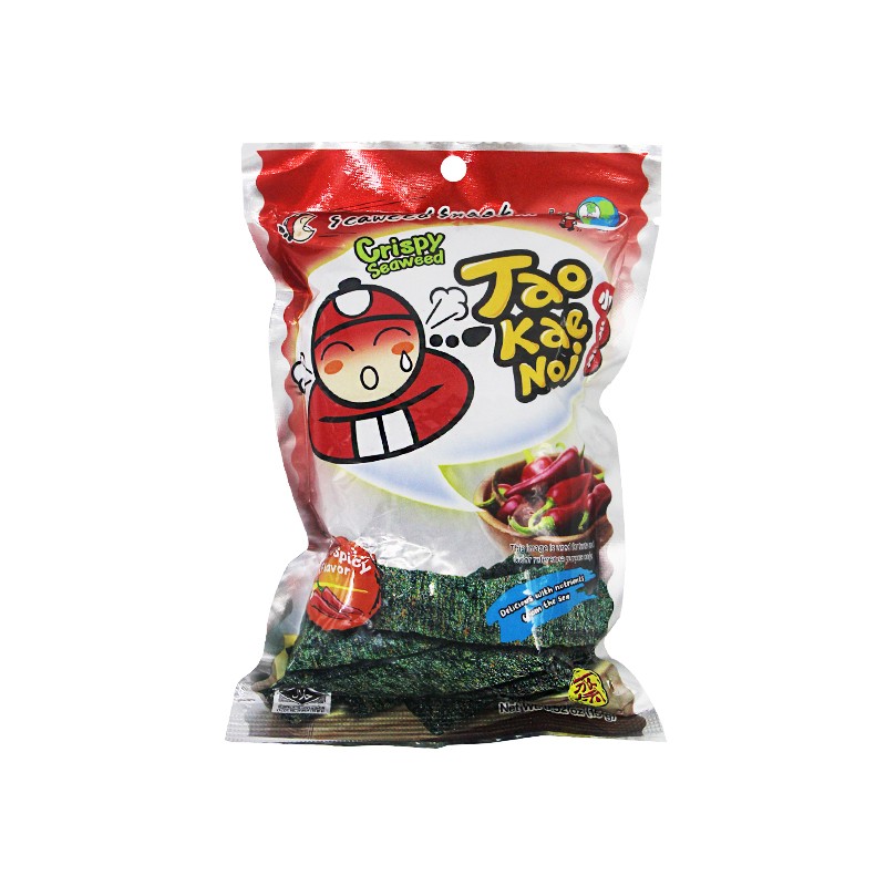 Tao Kae Noi Hot & Spicy Crispy Seaweed 15g
