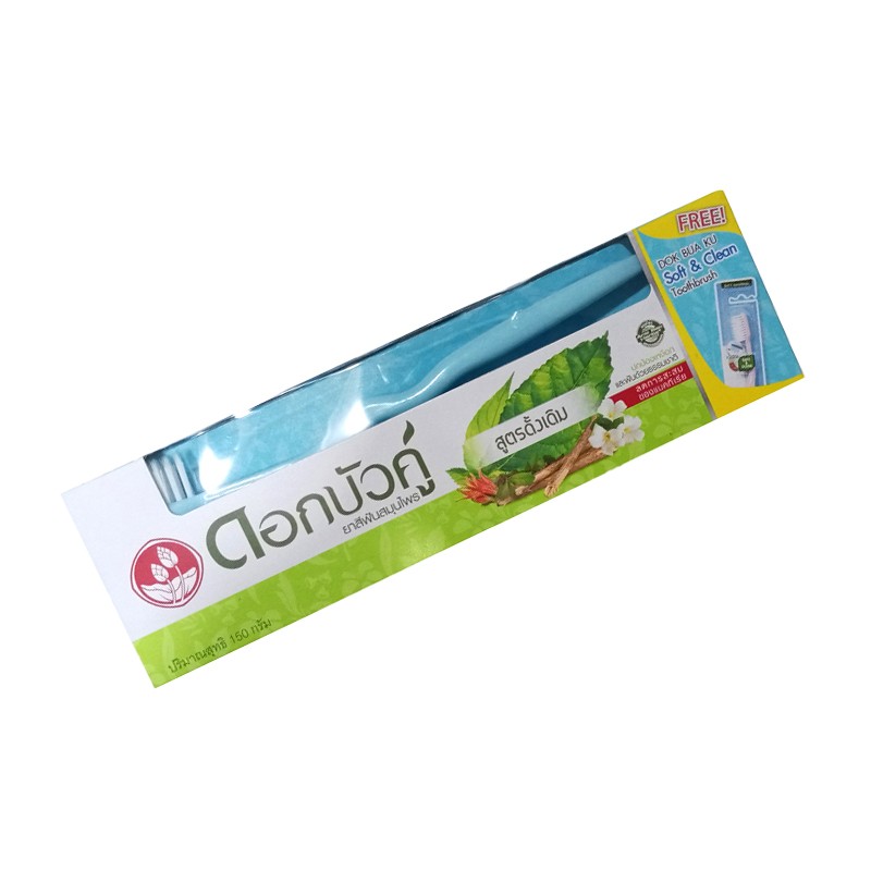 Dok Bua Ku Herbal Toothpaste Original 150g