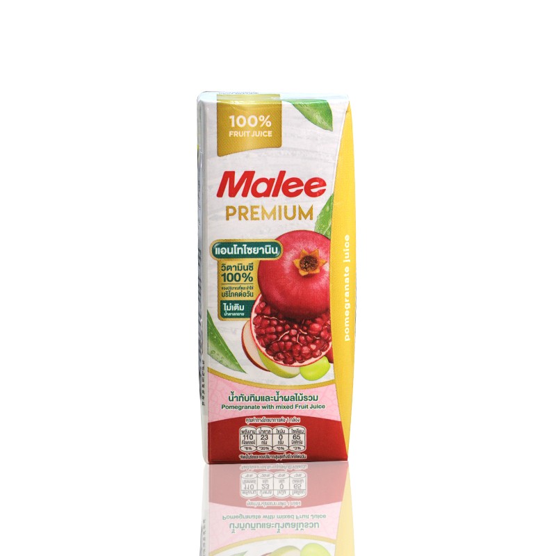 Malee 100% Pomegranate Mixed Fruit Juice 200ml