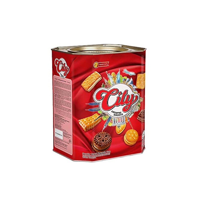 Shoon Fatt City Assorted Biscuits 600g