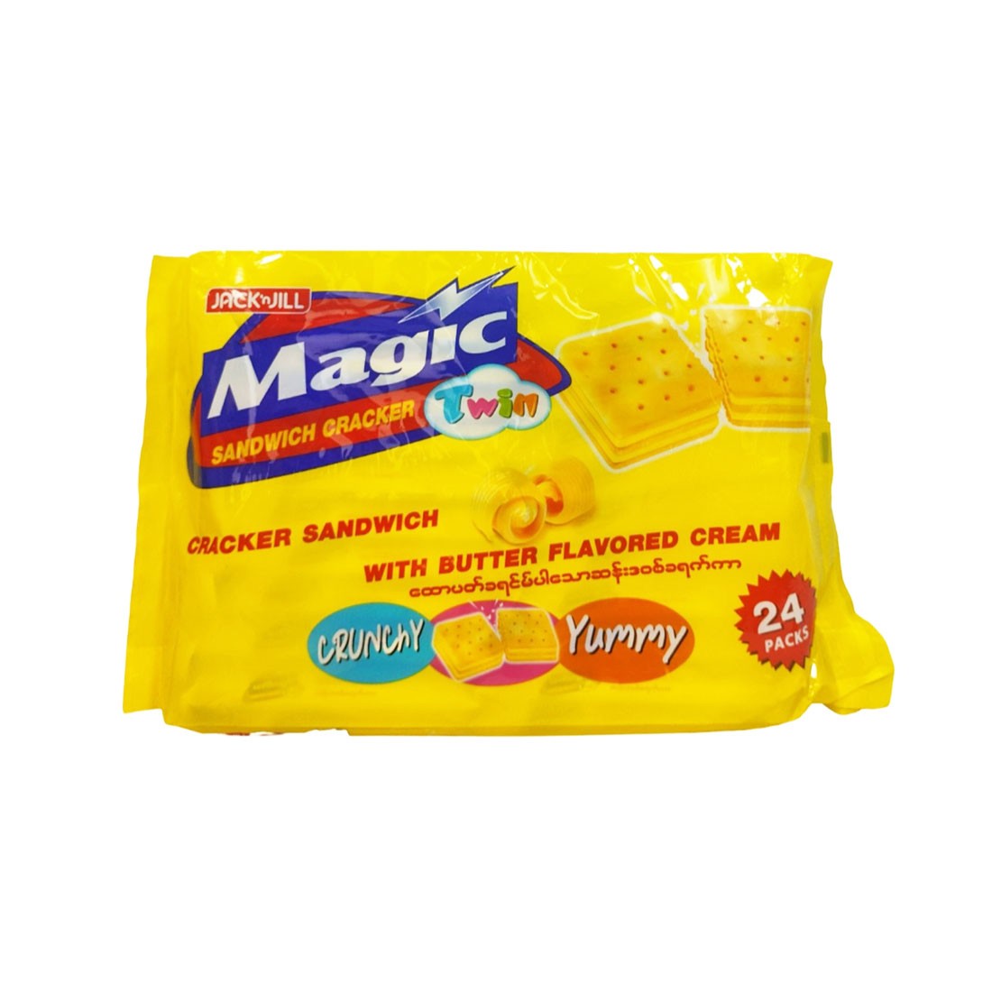 Jack'nJill Magic Butter Sandwich Crackers *15gx24'pcs
