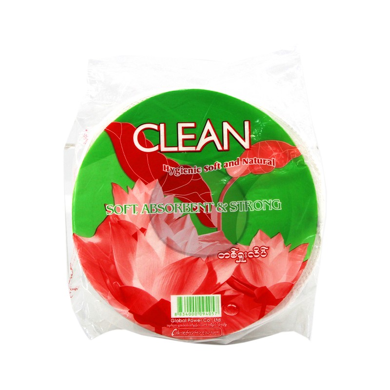 Clean Bathroom Roll Tissue