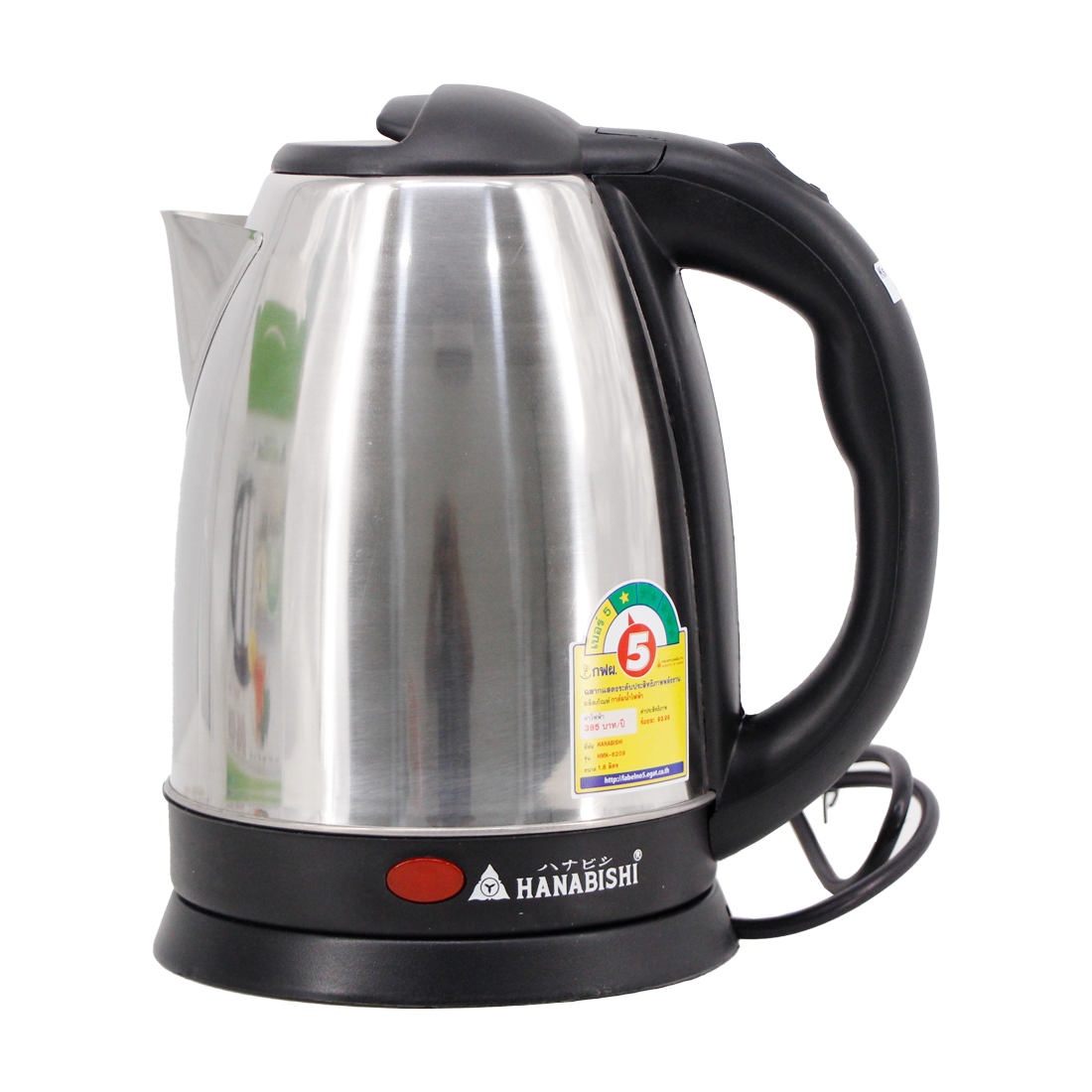 Hanabishi Cordless Kettle 1.8L