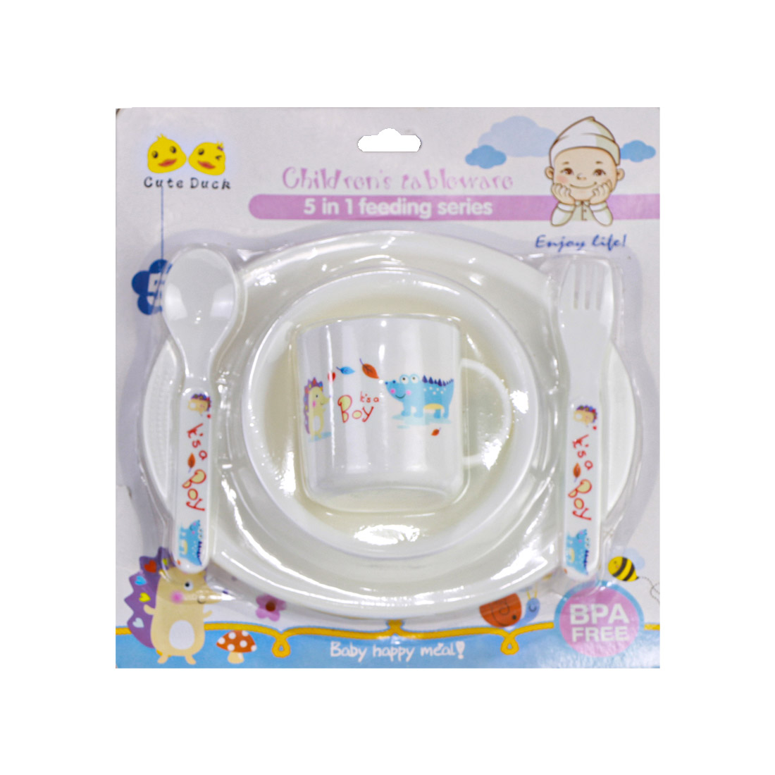 Cute Duck 5 In1 Feeding Series (BPA Free)