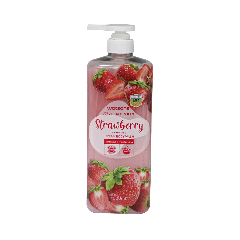 Watsons Strawberry Body Shower 1000ml