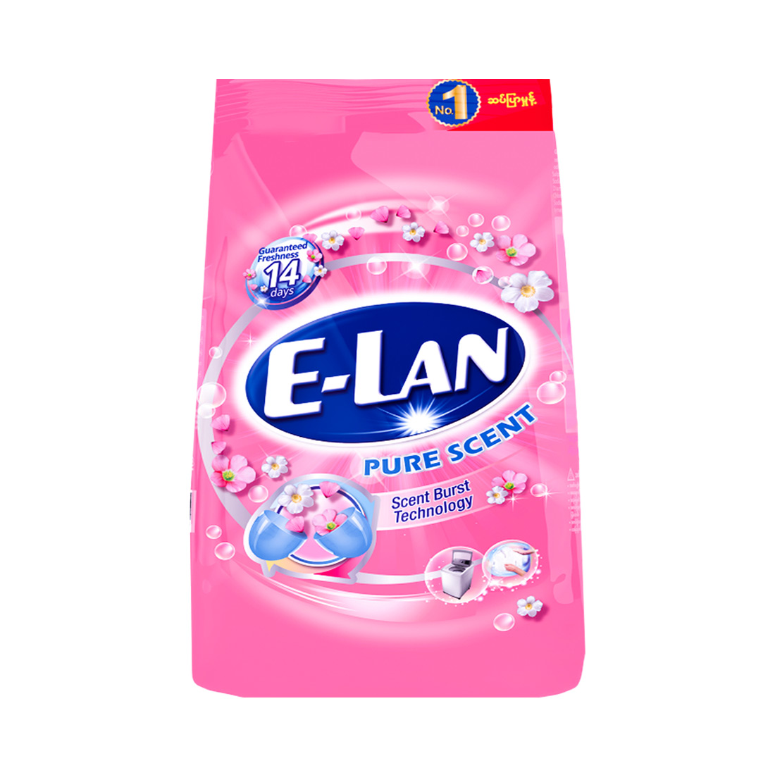 E-Lan Pure Scent Detergent Powder 700g