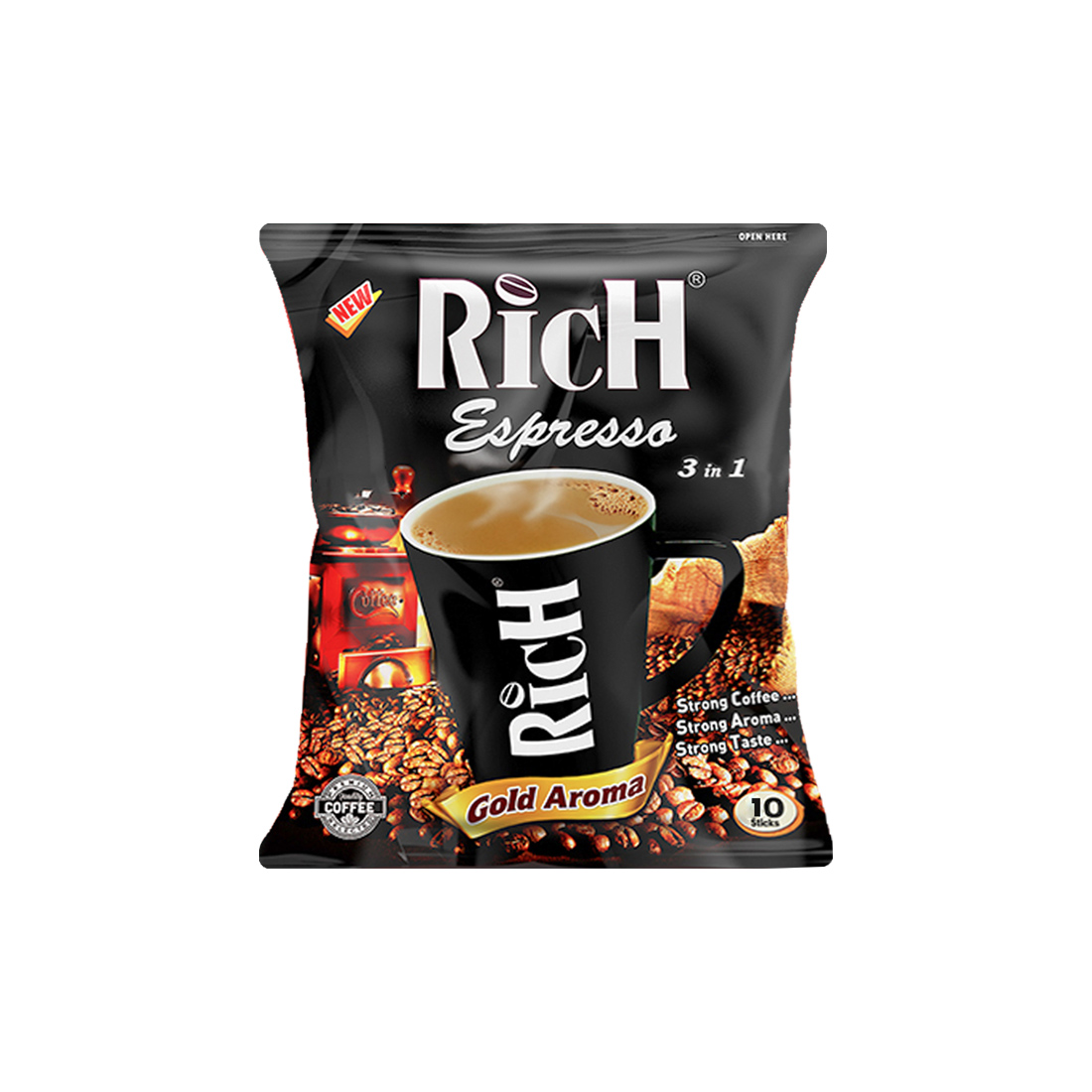 Rich Espresso 3 in1 Coffeemix 180g *10'sticks