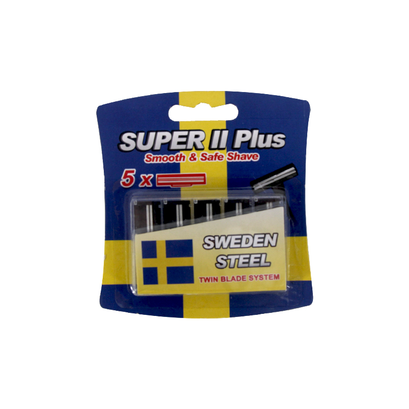 Super II Plus Smooth & Safe Shave Twin Blade (Refill)