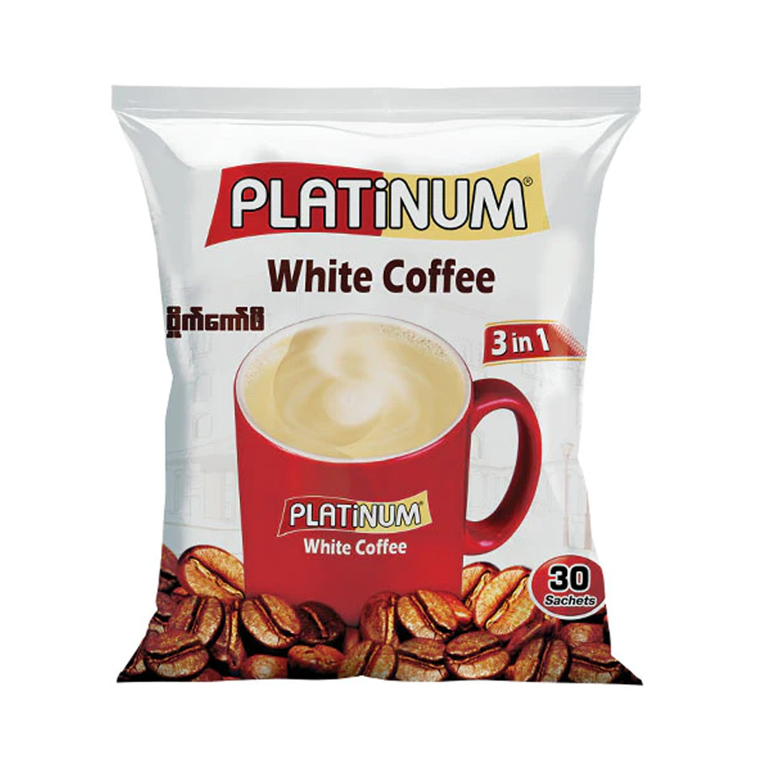Platinum 3 in 1 White Coffeemix 30pcs