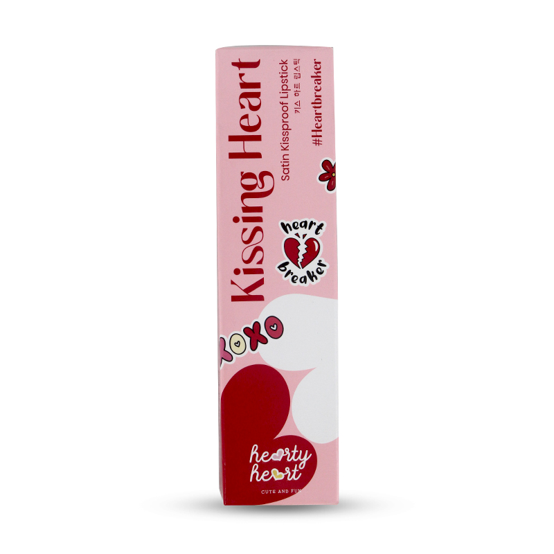 Hearty Heart Satin Kissproof Lipstick 1.2g (Heartbreaker)