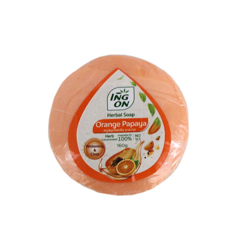 Ing On Orange Papaya Soap 160g