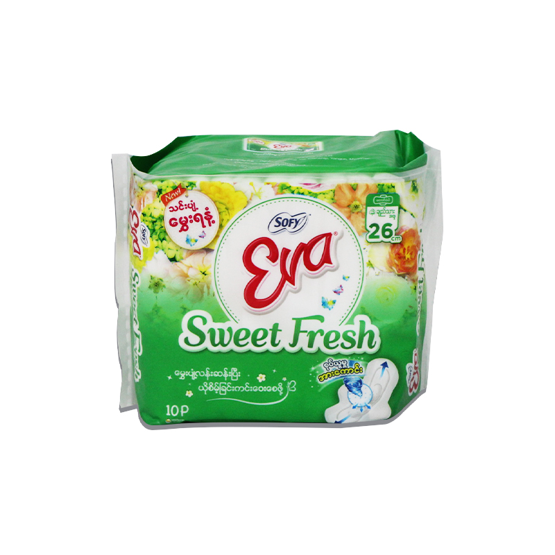 Sofy Eva Sweet Fresh Sanitary Pad 26cm (10pcs)