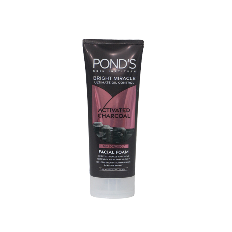 Pond's Bright Miracle Activated Charcoal Facial Foam 100g