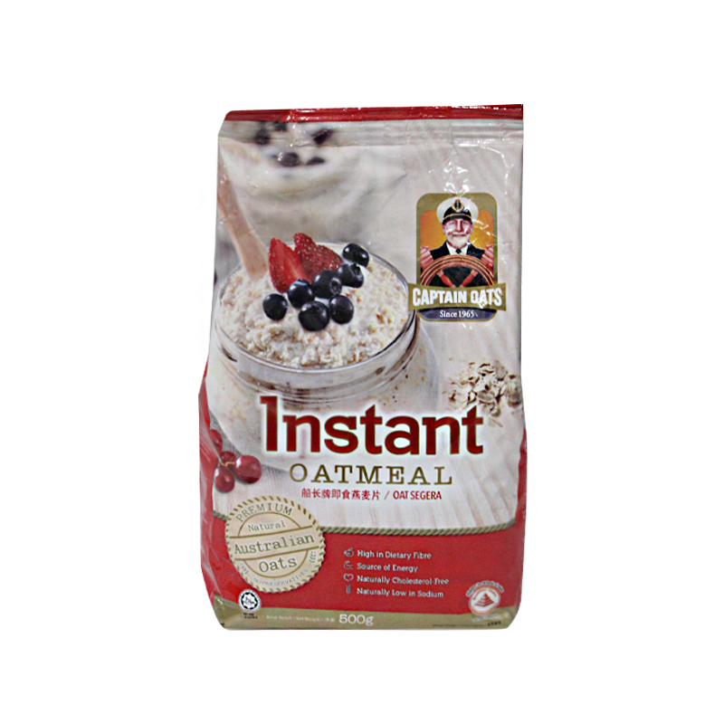 Captain Oats Instant Oatmeal 500g