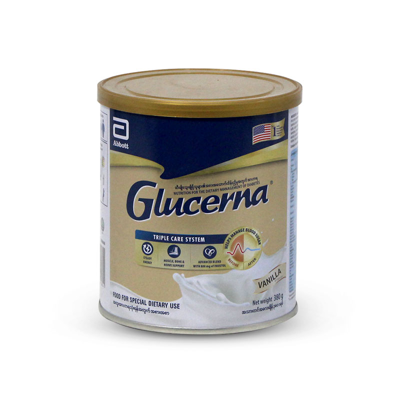 Glucerna Nutrition Milk Powder 380g (Vanilla Flavor)