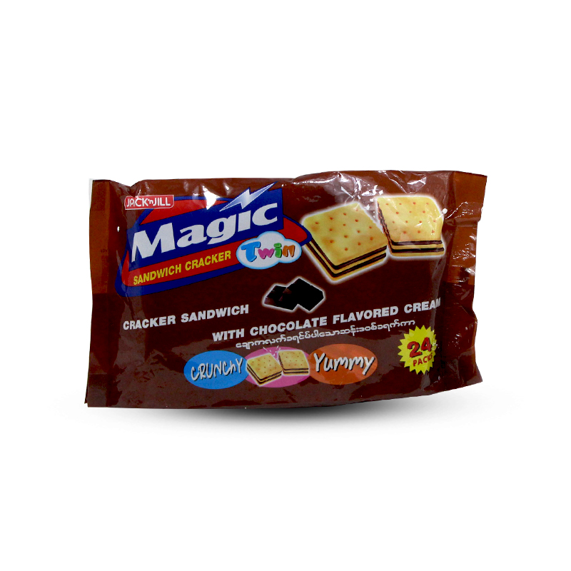 Jack'n Jill Magic Sandwich Cracker Chocolate Cream 15g *24pcs