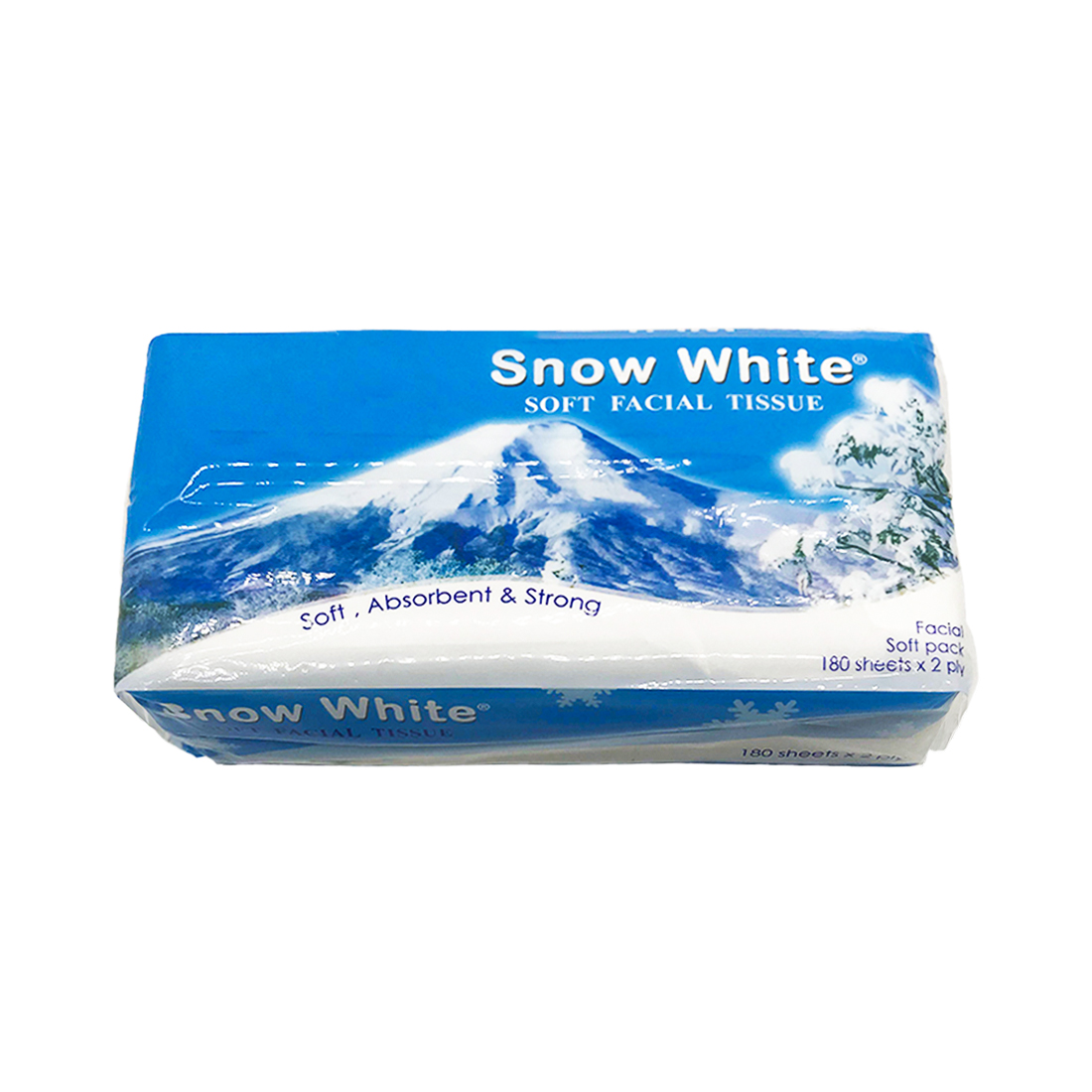 Snow White Soft Facial Tissue 180sheets