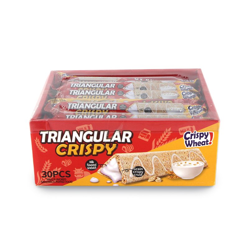 Triangular Crispy Milk Flavored 30pcs
