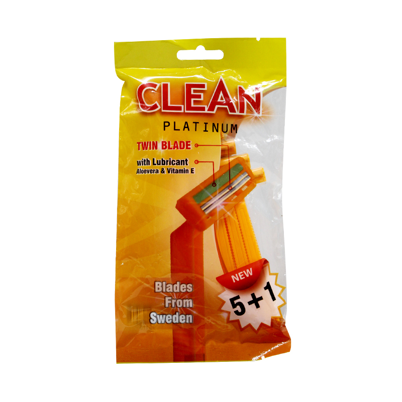 Clean Platinum Twin Blade (5+1)