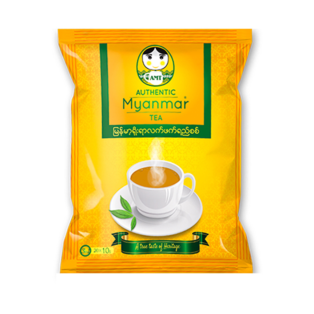 Authentic Myanmar Tea 10pcs