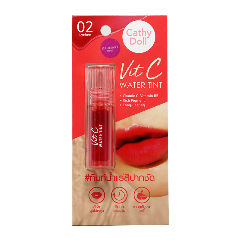 Cathy Doll Vit C Water Tint (02 Lychee)