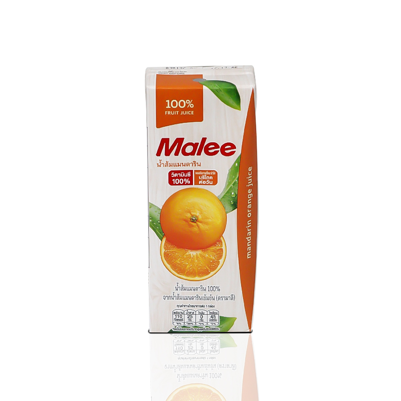Malee 100% Mandarin Orange Juice  200ml